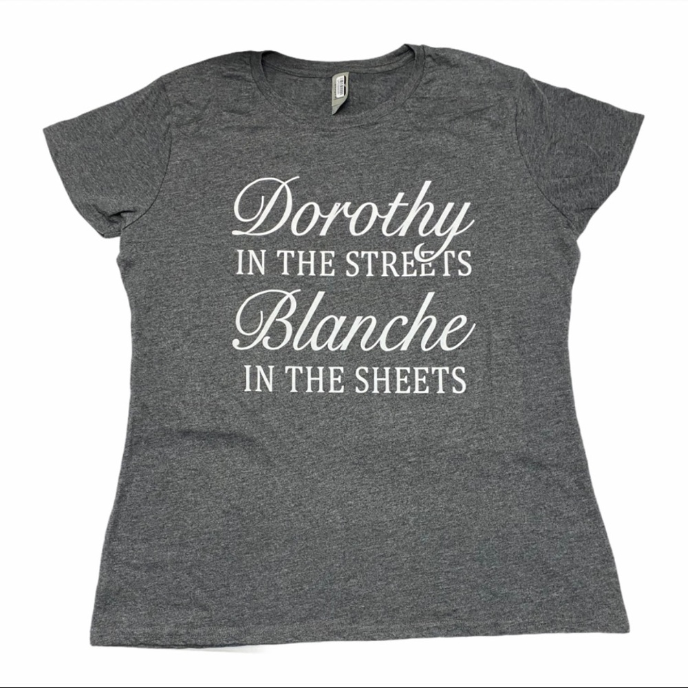 Golden Girls Tee Dorothy and Blanche Funny Graphic T-Shirt NWOT